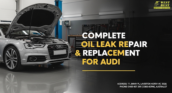 Complete Oil Leak Repair & Replacement for All Audi Models
